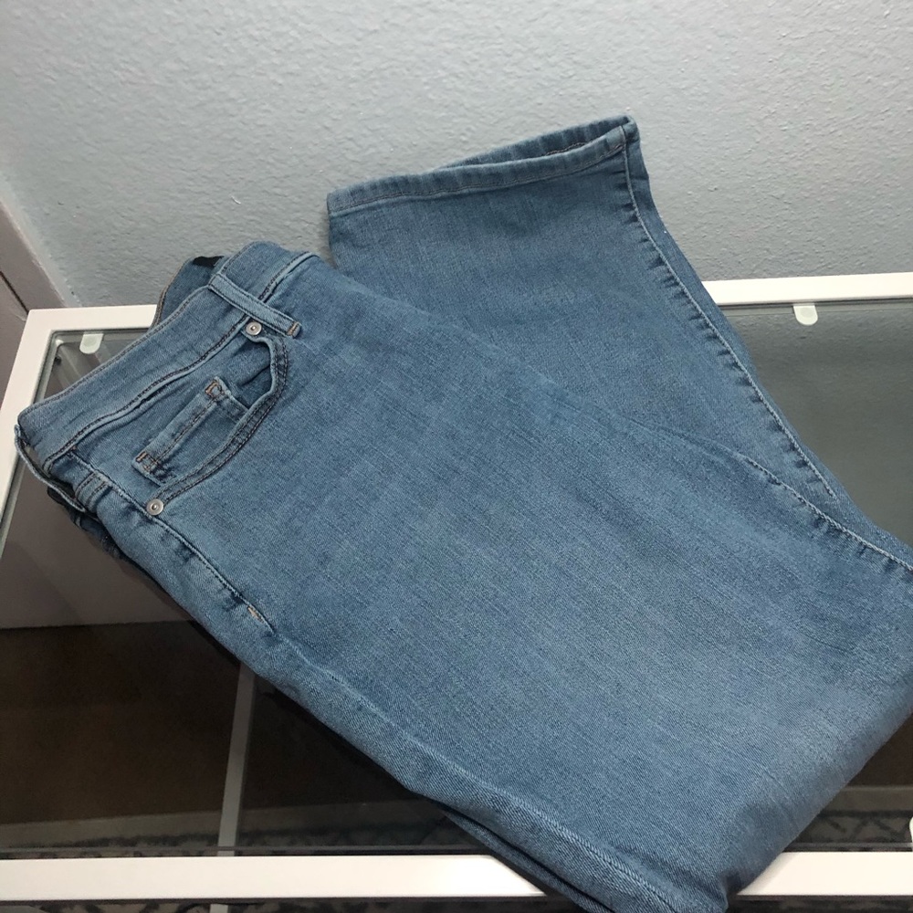 Banana Republic High Rise Cropped Flare Jeans - Picture 2 of 6